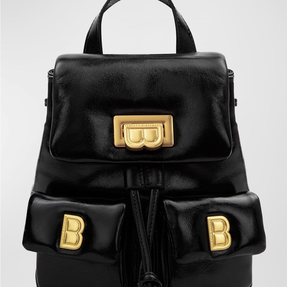 Brandon Blackwood Black and Gold Backpack - Picture 2 of 9